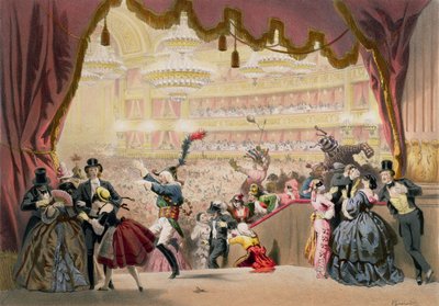 Ball in der Oper von Eugene Charles Francois Guerard